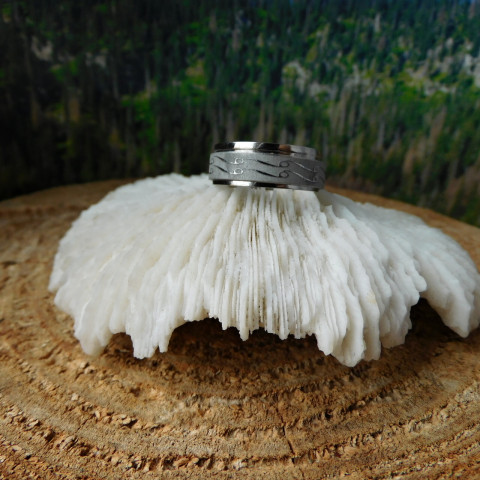 Prstýnek z nerezu prsten nerez pánský 