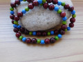 Náhrdelník - barevné korálky ....