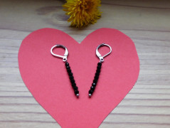 Náhrdelník - Tři kuličky larimaru