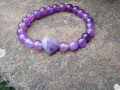 Náramek ametystový