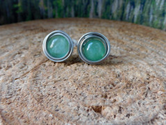 Náhrdelník - Tři kuličky larimaru