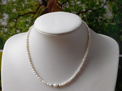 Náhrdelník - Tři kuličky larimaru