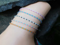 Náramky pletené motané