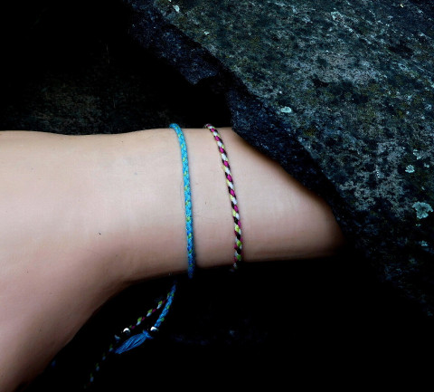 Náramky pletené motané náramek pletené motané 