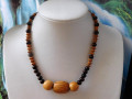 Dřevěné náhrdelníky-různé druhy