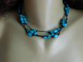 Náhrdelník tyrkysový krátký