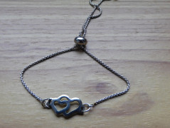 Náhrdelník - Tři kuličky larimaru