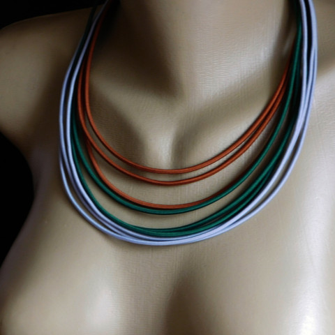 Náhrdelník  barevný... náhrdelník nerez barevný 