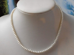 Náhrdelník - Tři kuličky larimaru