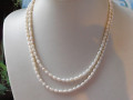Náhrdelník perličkový dvojřadý