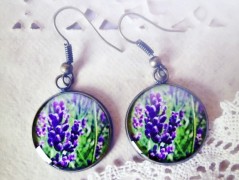 náušnice Linecké cukroví -chir.ocel