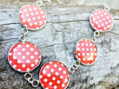 náušnice Linecké cukroví -chir.ocel