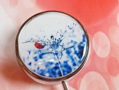 náušnice Linecké cukroví -chir.ocel