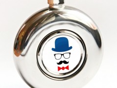 náušnice Linecké cukroví -chir.ocel