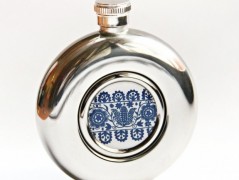 náušnice Linecké cukroví -chir.ocel