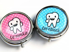 náušnice Linecké cukroví -chir.ocel