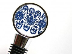 náušnice Linecké cukroví -chir.ocel