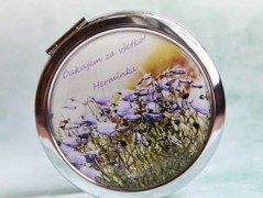 náušnice Linecké cukroví -chir.ocel