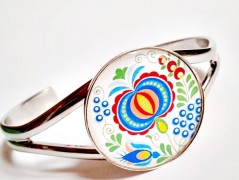 náušnice Linecké cukroví -chir.ocel