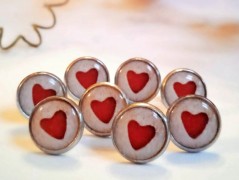 náušnice Paví pírko