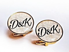 náušnice Linecké cukroví -chir.ocel