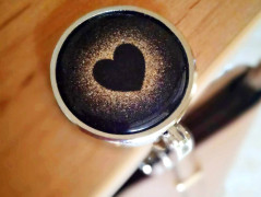 náušnice Linecké cukroví -chir.ocel