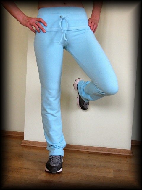 Legíny Villy-černé černé legíny teplákovina tepláky 