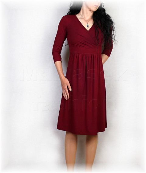 Šaty vz.831-více barev modrá fialová růžová žlutá jaro šaty svatba léto tyrkysová oslava bordová kojící 