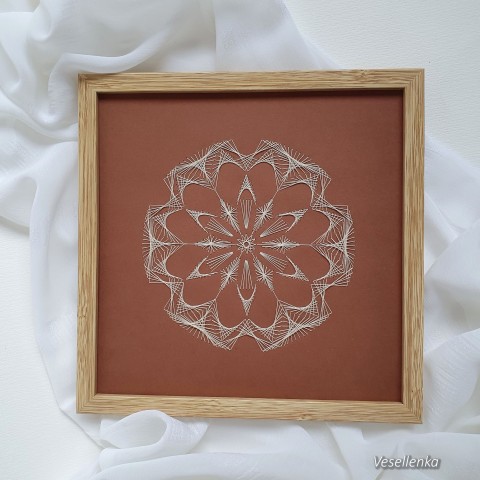 obrázek Mandala Harmonie kruh obrázek krajka mandala 