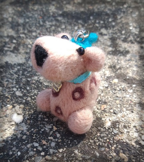 Šmudlík no.2 - přívěsek přívěsek radost doplněk pes pejsek psík ozdoba mazlík štěstí štěstíčko chlupáč pejskař 