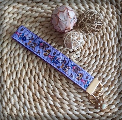 Poutko na klíče vol.73 přívěsek doplněk barvy ozdoba poutko popruh přívěsek na klíče 