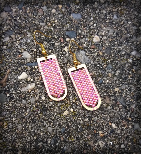 Mixture no.1 šperk kov korálky doplněk náušnice lůžko rámeček směs myiuki 