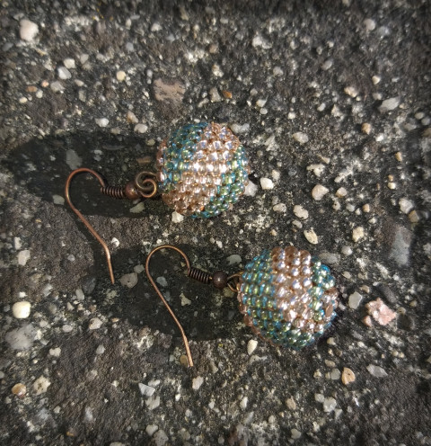 Náušnice Bubbles no.4 šperk doplněk náušnice veselé hravé kulička bublina balónek každodenní bubble 