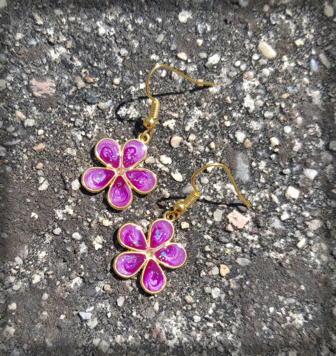 Kvítka no.6 šperk doplněk náušnice květina květ rostlina kvítek botanika 