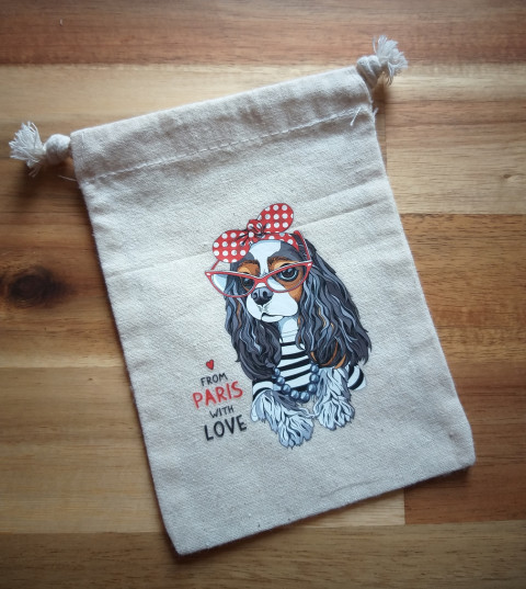 Sáček s nažehlovačkou no.12 pytlík sáček váček obal obrázek drobnost zvířátko 