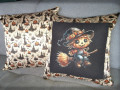 Sada povlaků na polštářky- dýňáček