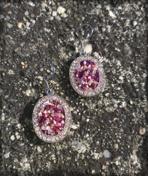 Pro princeznu - náušnice šperk doplněk náušnice květina jaro květ kytka bižuterie pryskyřice tulipán 