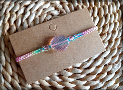 Drhaný náramek no.27 šperk náramek korálky doplněk retro kroužek mazlíček drhání shambala drhaný kuh milovník 