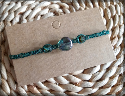 Drhaný náramek no.28 šperk náramek korálky doplněk retro kroužek mazlíček drhání shambala drhaný kuh milovník 