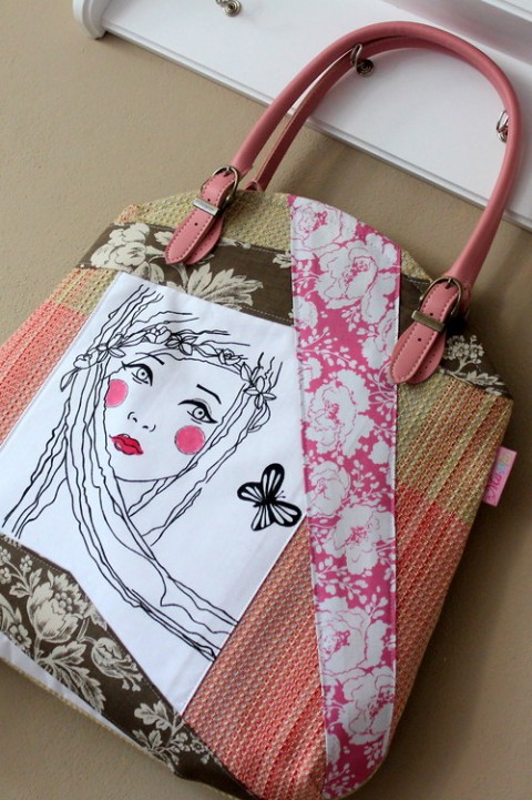 Pro dobrou náladu... kabelka taška dívka něžná romantická 