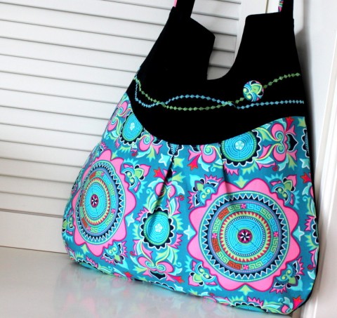 staré dobré časy... kabelka taška bavlna bílá černá len písmo 