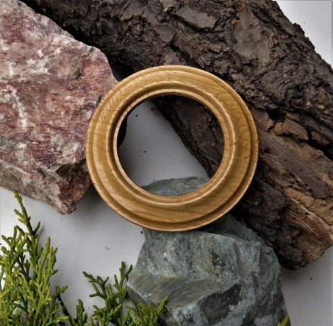 Dubový rámeček 3 dřevo řezba fotografie dárek malba obrázek památka dekorace na zeď truhlář kulatý rámeček 